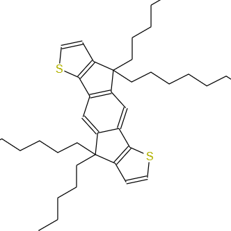 四辛基-引达省并二噻吩,4,9-dihydro-4,4,9,9-tetraoctyl-s-indaceno[1,2-b;5,6-b']dithiophene