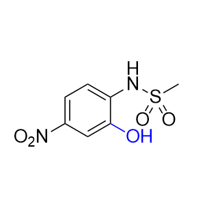 尼美舒利杂质07,N-(2-hydroxy-4-nitrophenyl)methanesulfonamide