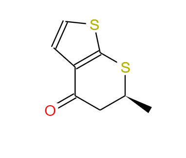 5，6-二氢-6-甲基-4H-噻吩并[2，3-b]硫代吡喃-4-酮,(6S)-5,6-Dihydro-6-methyl-4H-thieno[2,3-b]thiopyran-4-one