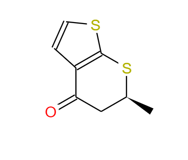 5，6-二氫-6-甲基-4H-噻吩并[2，3-b]硫代吡喃-4-酮,(6S)-5,6-Dihydro-6-methyl-4H-thieno[2,3-b]thiopyran-4-one