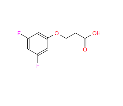 3-(3,5-二氟苯氧基)丙酸,3-(3,5-DIFLUOROPHENOXY)-PROPANOIC ACID