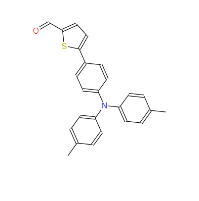 5-(4-(二對甲苯基氨基)苯基)噻吩-2-甲醛,5-(4-(Di-p-tolylamino)phenyl)thiophene-2-carbaldehyde