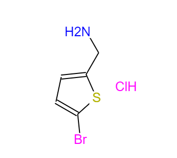 (5-溴噻吩-2-基)甲胺鹽酸鹽,(5-Bromothiophen-2-yl)methanamine hydrochloride