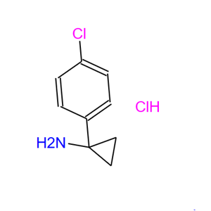 1-(4-氯苯基)环丙胺盐酸盐,Cyclopropanamine, 1-(4-chlorophenyl)-, hydrochloride (1:1)