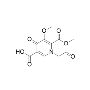 卡替拉韦杂质06,5-methoxy-6-(methoxycarbonyl)-4-oxo-1-(2-oxoethyl)-1,4-dihydropyridine-3-carboxylic acid
