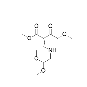 卡替拉韦杂质10,methyl 2-(((2,2-dimethoxyethyl)amino)methylene)-4-methoxy-3-oxobutanoate