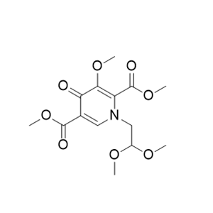 卡替拉韦杂质11,dimethyl 1-(2,2-dimethoxyethyl)-3-methoxy-4-oxo-1,4-dihydropyridine-2,5-dicarboxylate