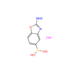 (2-氨基苯并[D]恶唑醇-5-基)-硼酸盐酸盐