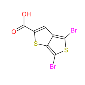 4,6-二溴噻吩并[3,4-B]噻吩-2-羧酸