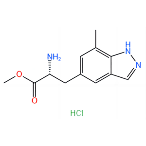 (R)-2-氨基-3-(7-甲基吲唑-5-基)丙酸甲酯二盐酸盐