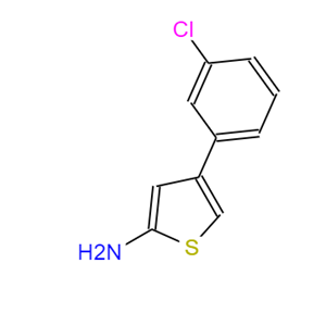2-氨基-4-(3-氯苯基)噻吩