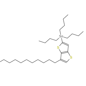 三丁基(6-十一烷基噻吩并[3,2-B]噻吩-2-基)锡烷
