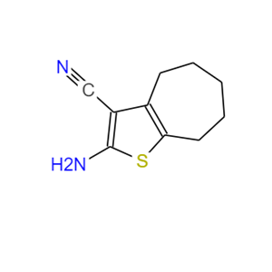 2-氨基-5,6,7,8-四氢-4H-环庚[b]噻吩-3-腈