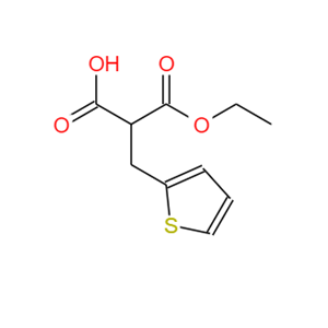 3-乙氧基-3-氧代-2-(噻吩-2-基甲基)丙酸,2-(2-Thienylmethyl)propanedioic Acid 1-Ethyl Ester