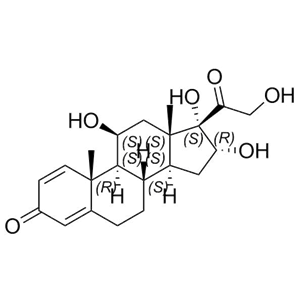 布地奈德EP杂质A(16-α-羟基-泼尼松龙),Budesonide EP Impurity A (16-alpha-Hydroxy-Prednisolone)