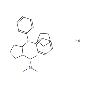 (S)-(+)-N,N-二甲基-1-(2-联苯膦基)二茂铁乙胺,(S)-N,N-DIMETHYL-1-[(R)-2-(DIPHENYLPHOSPHINO)FERROCENYL]ETHYLAMIN