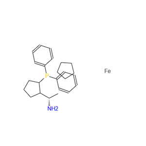 (RP)-1-[(1S)-(1-氨基乙基)]-2-(二苯基膦)二茂铁,(Rp)-1-(1S)-[(2-Diphenylphosphino)ferrocenyl]ethanamine