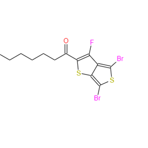 4,6-二溴-3-氟-2-(1-辛酮)-噻吩并[3,4-B]噻吩,1-(4,6-Dibromo-3-fluorothieno[3,4-b]thiophen-2-yl)octan-1-one