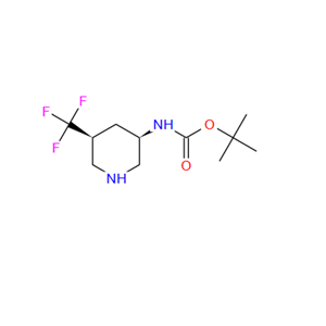 顺式-3-(BOC-氨基)-5-(三氟甲基)哌啶,cis-3-(Boc-aMino)-5-(trifluorMethyl)piperidine