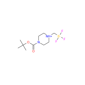 (4-Boc-1-哌嗪-1-基甲基)三氟硼酸内盐；1268340-97-1