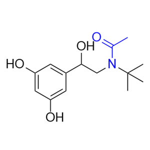 特布他林杂质18,N-(tert-butyl)-N-(2-(3,5-dihydroxyphenyl)-2-hydroxyethyl)acetamide