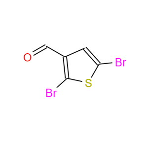 2,5-二溴噻吩-3-甲醛