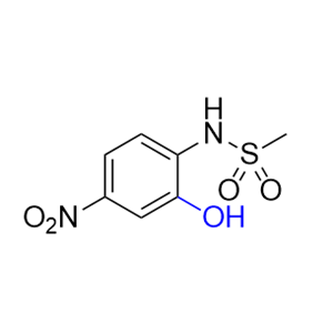 尼美舒利杂质07,N-(2-hydroxy-4-nitrophenyl)methanesulfonamide