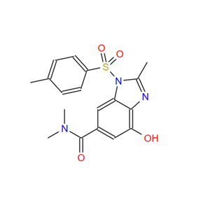 4-羟基-N,N,2-三甲基-1-对甲苯磺酰基-1H-苯并[D]咪唑-6-甲酰胺