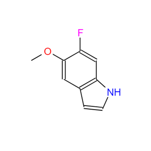 6-氟-5-甲氧基吲哚 63762-83-4