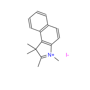 1,1,2,3-四甲基-1H-苯并[e]吲哚碘化物 58464-25-8