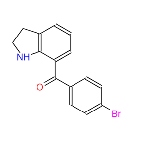 溴芬酸钠杂质F,(4-bromophenyl)(indolin-7-yl)methanone