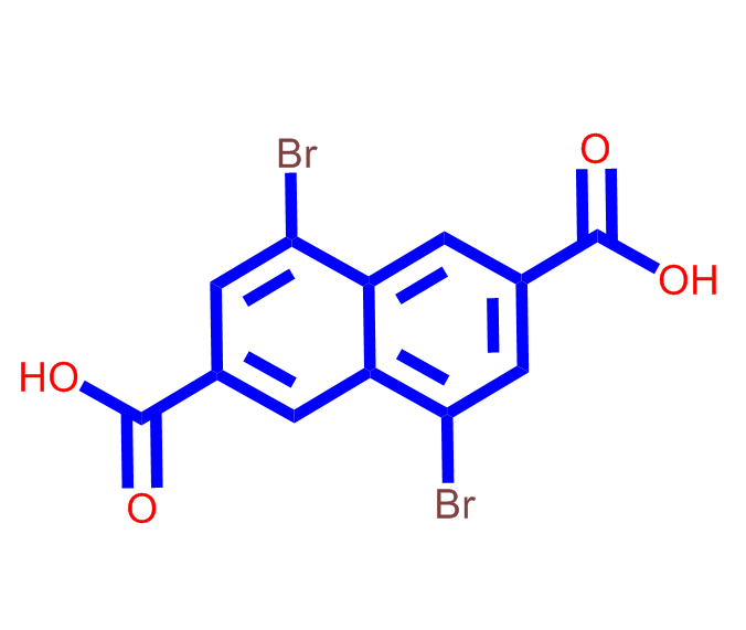 4,8-二溴-2,6-萘二甲酸,2,6-Naphthalenedicarboxylic acid, 4,8-dibromo-