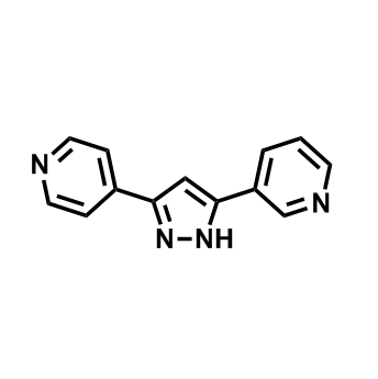 3-[3-(4-pyridyl)-1H-pyrazol-5-yl]pyridine,3-[3-(4-pyridyl)-1H-pyrazol-5-yl]pyridine