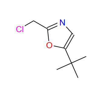 5-叔丁基-2-(氯甲基)惡唑,5-TERT-BUTYL-2-(CHLOROMETHYL)OXAZOLE