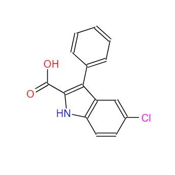 5-氯-3-苯基-1H-吲哚-2-羧酸,5-CHLORO-3-PHENYL-1H-INDOLE-2-CARBOXYLIC ACID