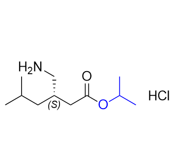 普瑞巴林雜質(zhì)10,isopropyl (S)-3-(aminomethyl)-5-methylhexanoate hydrochloride