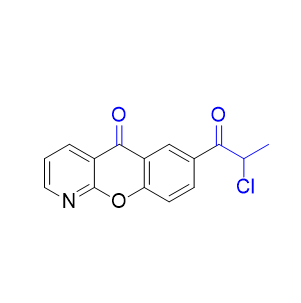 普拉洛芬杂质07,7-(2-chloropropanoyl)-5H-chromeno[2,3-b]pyridin-5-one
