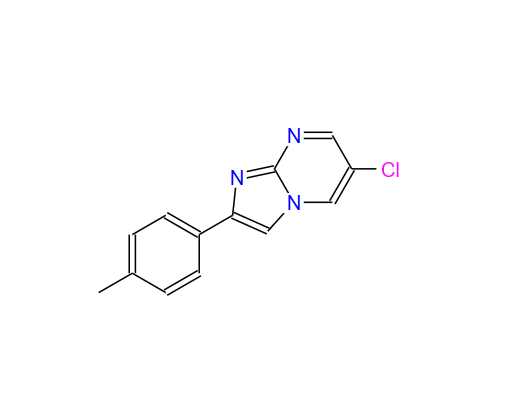 6-氯-2-甲苯咪唑并[1,2-A]嘧啶,6-CHLORO-2-P-TOLYLIMIDAZO[1,2-A]PYRIMIDINE