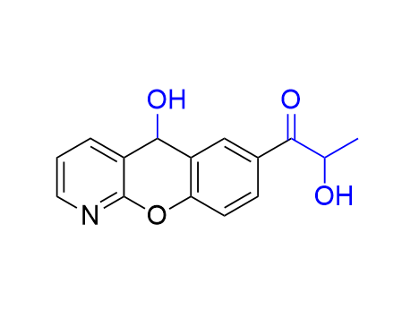 普拉洛芬雜質(zhì)18,2-hydroxy-1-(5-hydroxy-5H-chromeno[2,3-b]pyridin-7-yl)propan-1-one