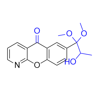 普拉洛芬雜質(zhì)20,7-(2-hydroxy-1,1-dimethoxypropyl)-5H-chromeno[2,3-b]pyridin-5-one