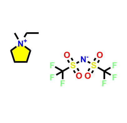 1-乙基-1-甲基吡咯烷鎓双(三氟甲基磺酰基)亚胺,1-Ethyl-1-methylpyrrolidinium bis(trifluoromethylsulfonyl)imide