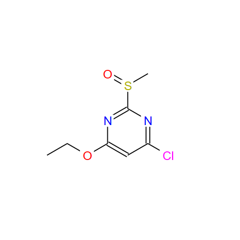 4-氯-6-乙氧基-2-(甲亞磺?；?嘧啶,4-Chloro-6-ethoxy-2-Methanesulfinyl-pyriMidine