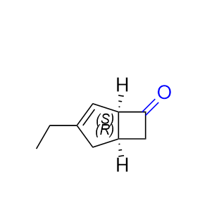米洛巴林杂质08,(1R,5S)-3-ethylbicyclo[3.2.0]hept-3-en-6-one