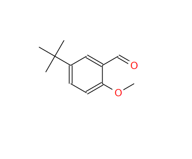 5-叔丁基-2-甲氧基苯甲醛,5-(TERT-BUTYL)-2-METHOXYBENZENECARBALDEHYDE