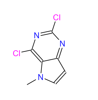 2,4-二氯-5-甲基-5H-吡咯并[3,2-d]嘧啶,2,4-Dichloro-5-methyl-5H-pyrrolo[3,2-d]pyrimidine