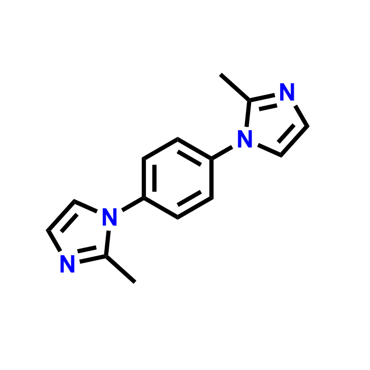 1,4-双(2-甲基-1H-咪唑-1-基)苯,1,4-bis(2-methyl-1H-imidazol-1-yl)benzene