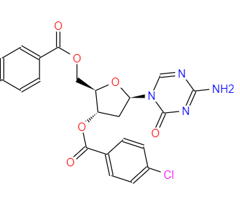 3,5-二对氯苯甲酰氧基-2-脱氧-5-氮杂胞苷,3',5'-di-o-p-chlorobenzoyl-2-deoxy-5-azacytosine