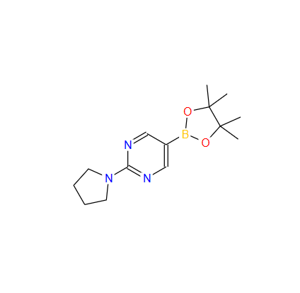 2-(1-吡咯烷基)嘧啶-5-硼酸频哪酯,2-(PYRROLIDIN-1-YL)PYRIMIDINE-5-BORONIC ACID PINACOL ESTER