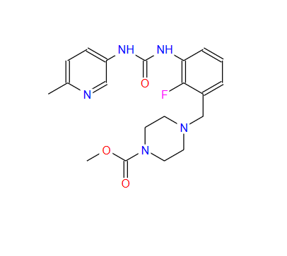 4-[[2-氟-3-[N'-(6-甲基吡啶-3-基)脲基]苯基]甲基]哌嗪-1-羧酸甲酯,OMecaMtiv Mecarbil