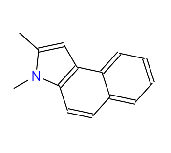 1.2-二甲基-4.5-苯并吲哚,2,3-DiMethyl-1H-benz[e]indole